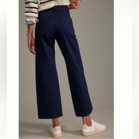 Nwt Maeve the Colette Navy Wide-Leg Pants - Picture 3 of 6